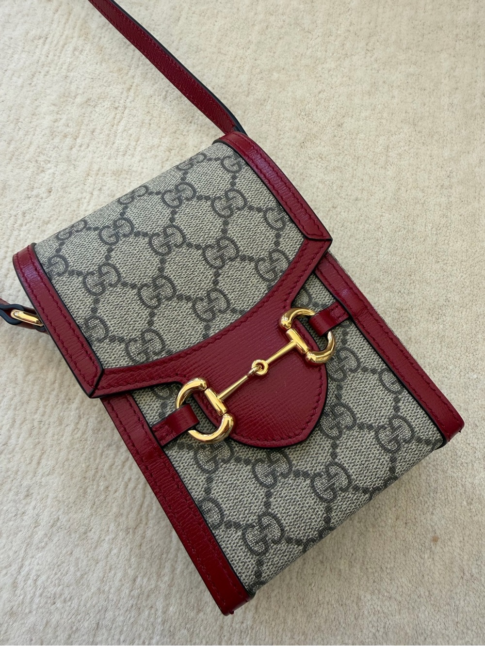 Gucci Horsebit 1955 vertical handbag